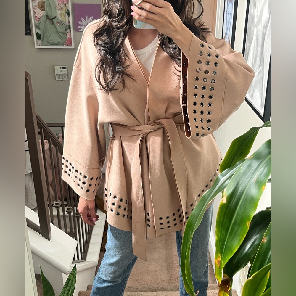 Zara Cape with Belt